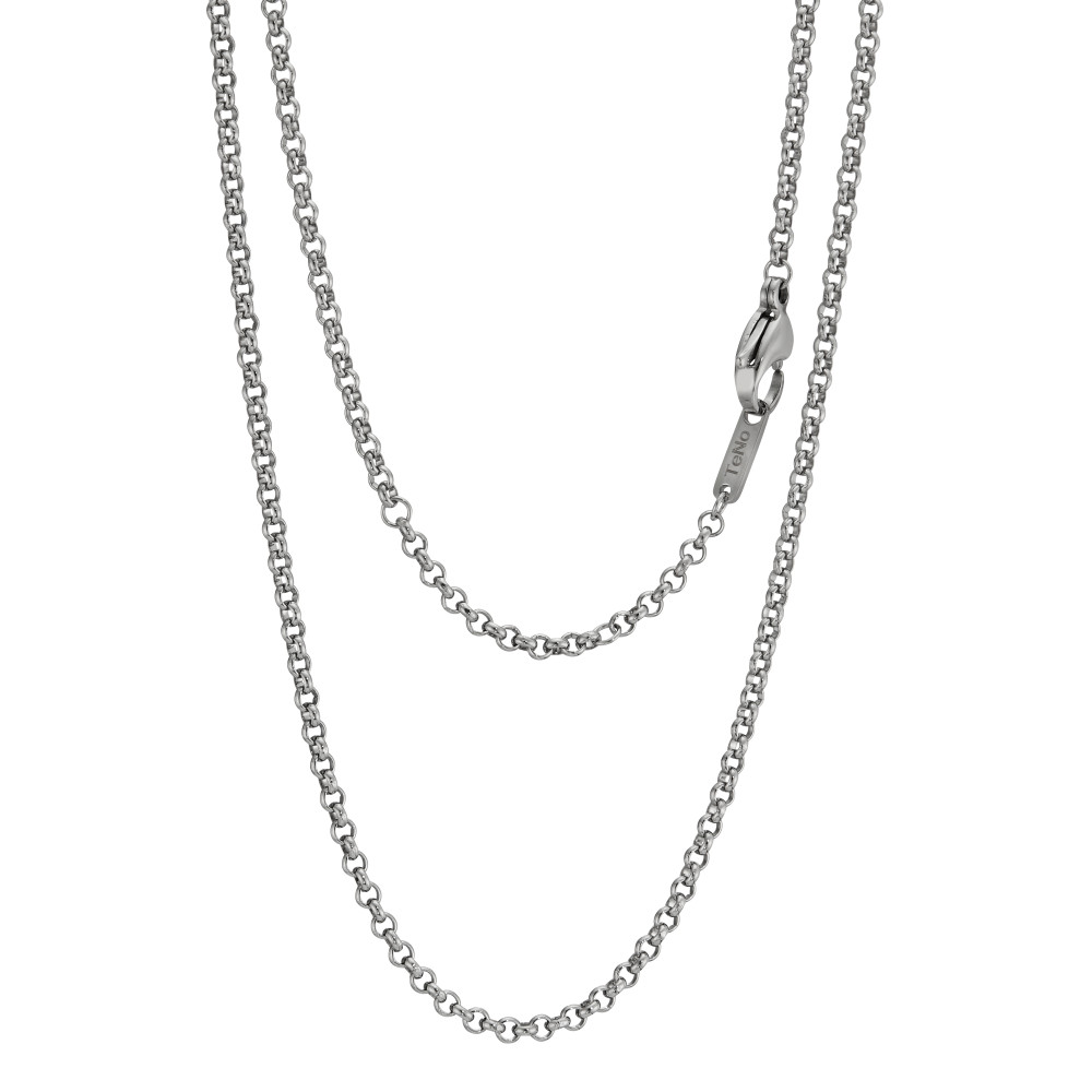 Kette Rondo P25 Silver aus Edelstahl 45 cm-597937