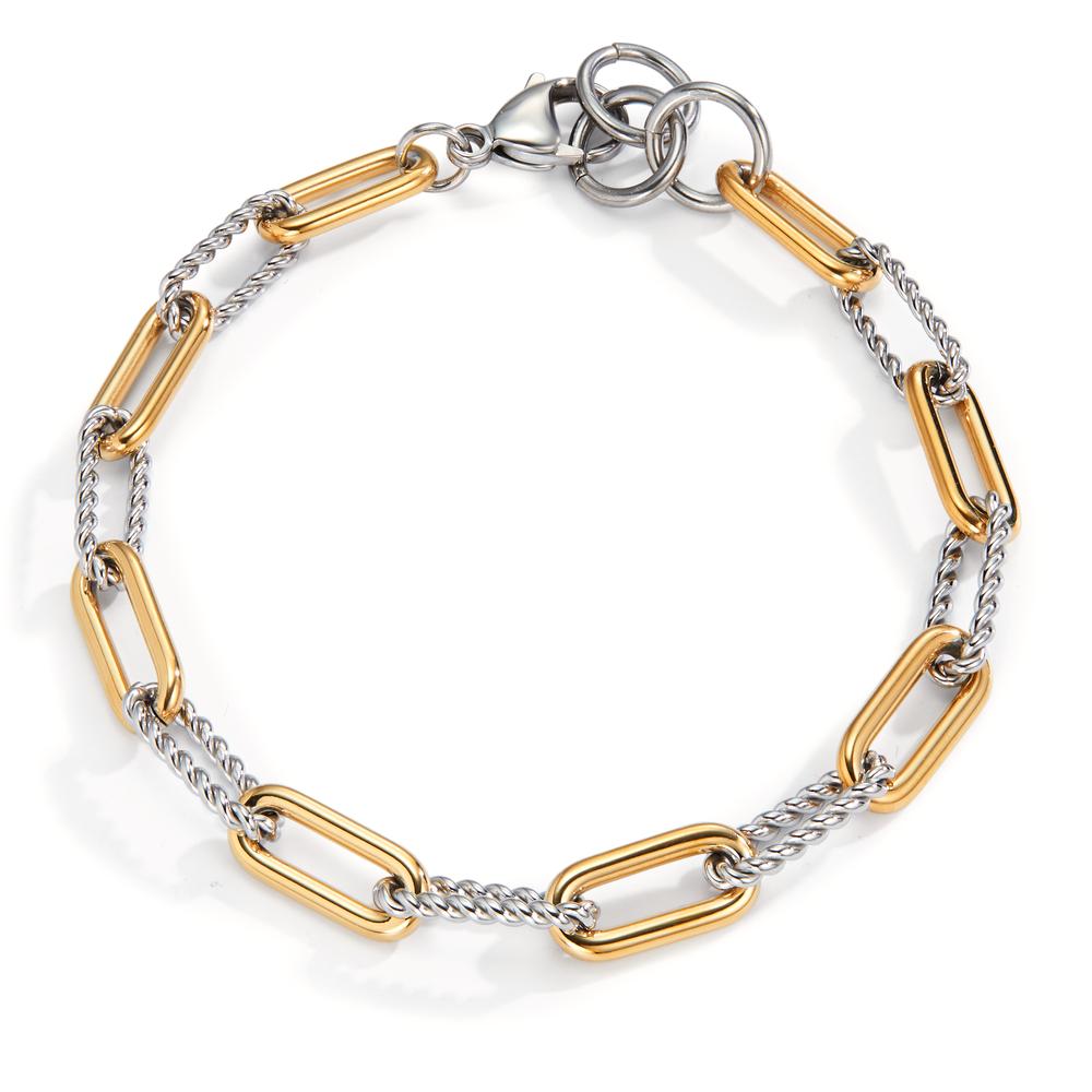 Armband Edelstahl gelb IP beschichtet 20-21.5 cm verstellbar-598239
