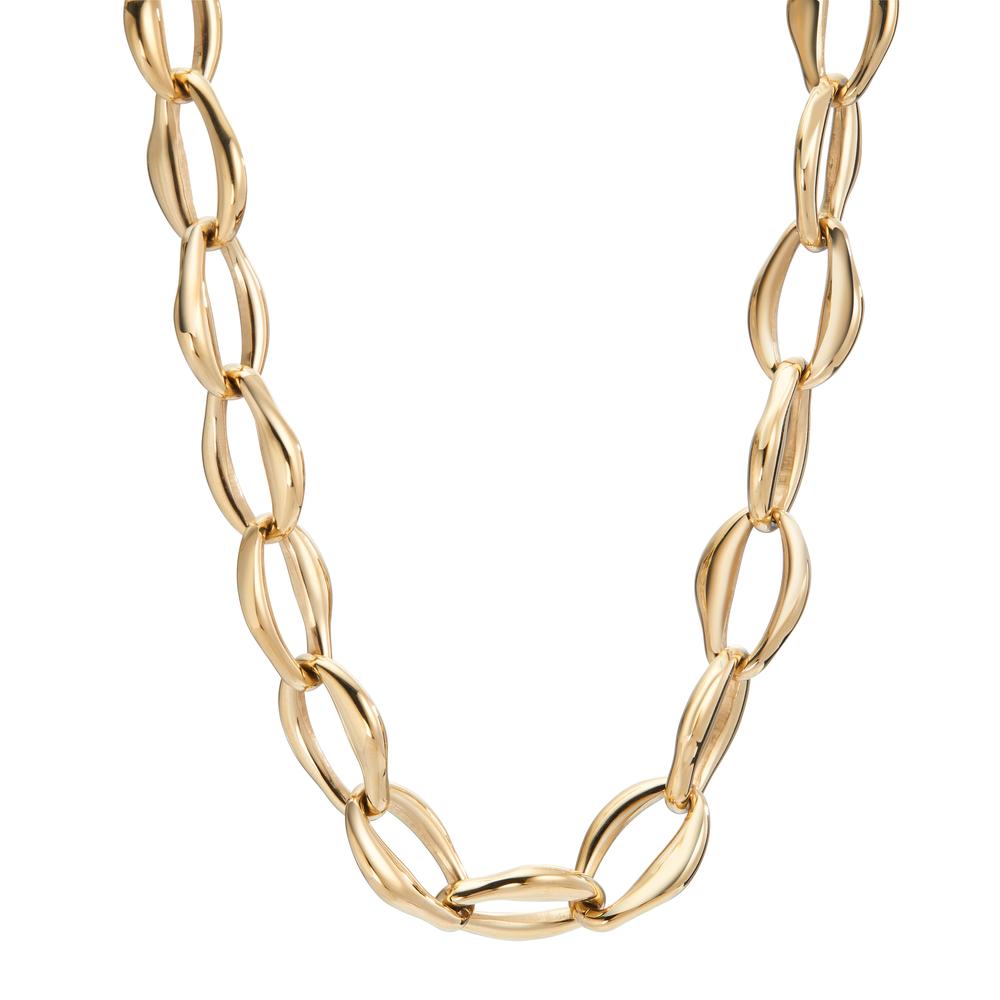 Collier Edelstahl gelb IP beschichtet 47-48 cm verstellbar-598244