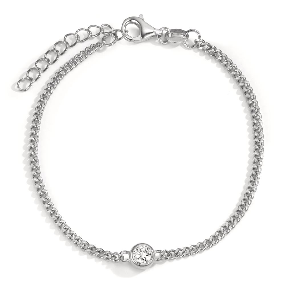 Armband Silber Zirkonia rhodiniert 16-19 cm verstellbar-599394