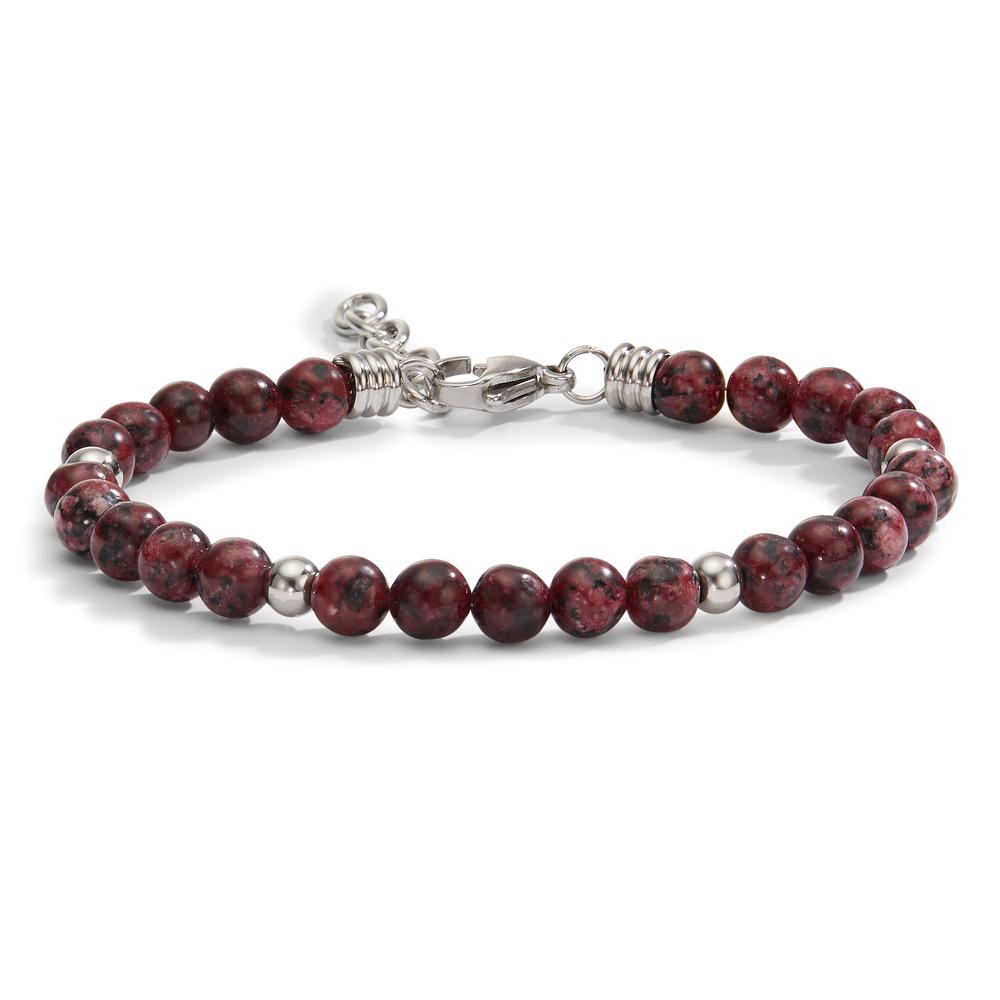 Armband Edelstahl Labradorit 20-22 cm verstellbar Ø6.5 mm-599994