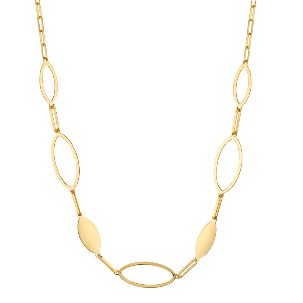 Collier Silber gelb vergoldet 40-44 cm verstellbar-600024