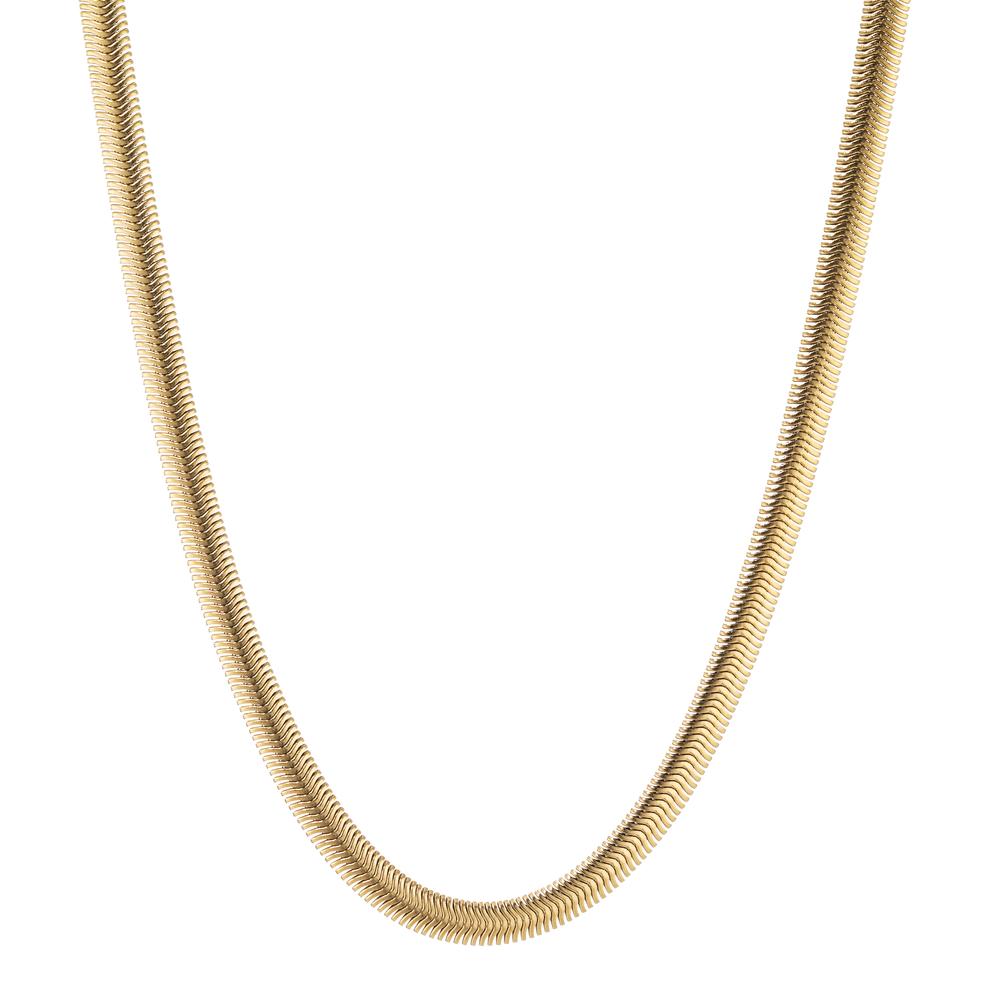 Collier Edelstahl gelb IP beschichtet 44-45 cm verstellbar-600441