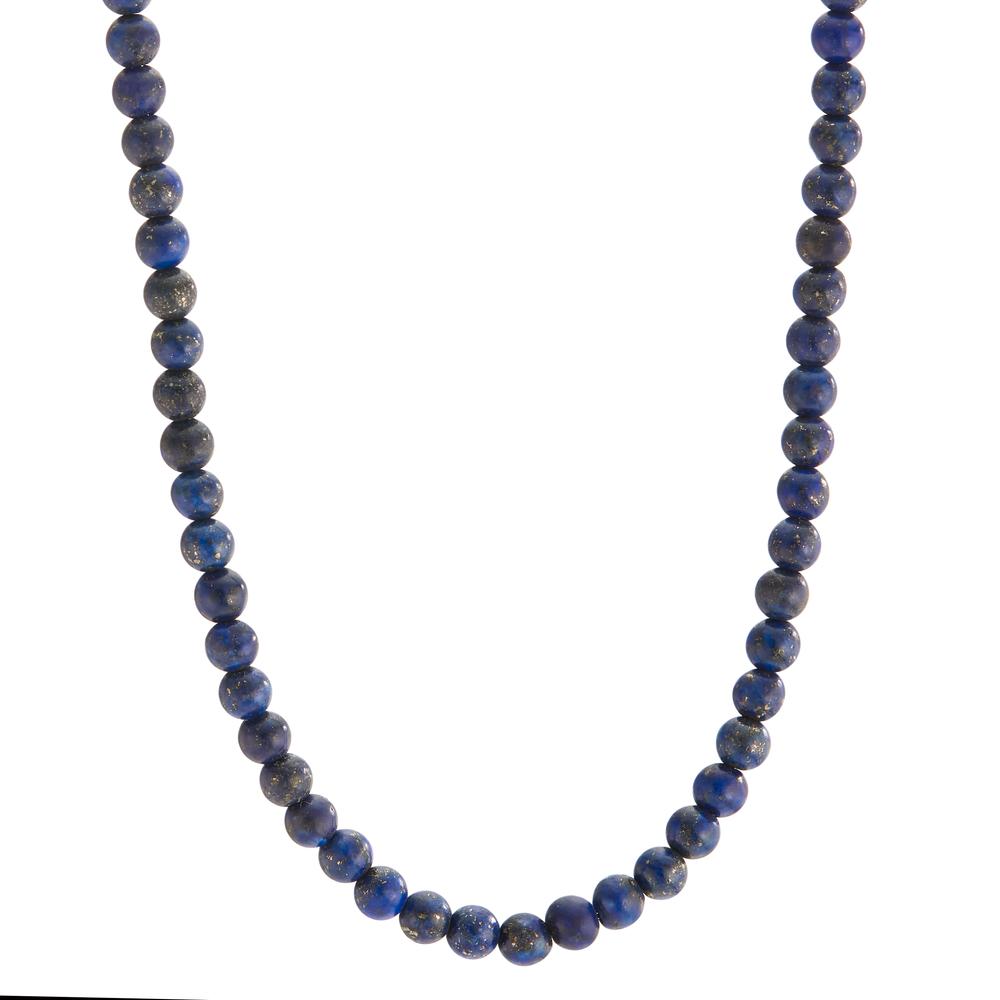 Halskette Muse mit Lapislazuli-Perlen, 42-45 cm verstellbar, Ø4 mm-600468