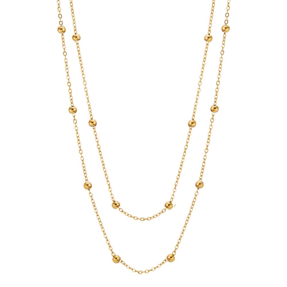 Collier Edelstahl gelb IP beschichtet 40-45 cm verstellbar-600899