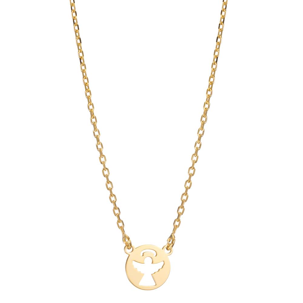 Collier Silber gelb vergoldet Engel 42-45 cm verstellbar-601028