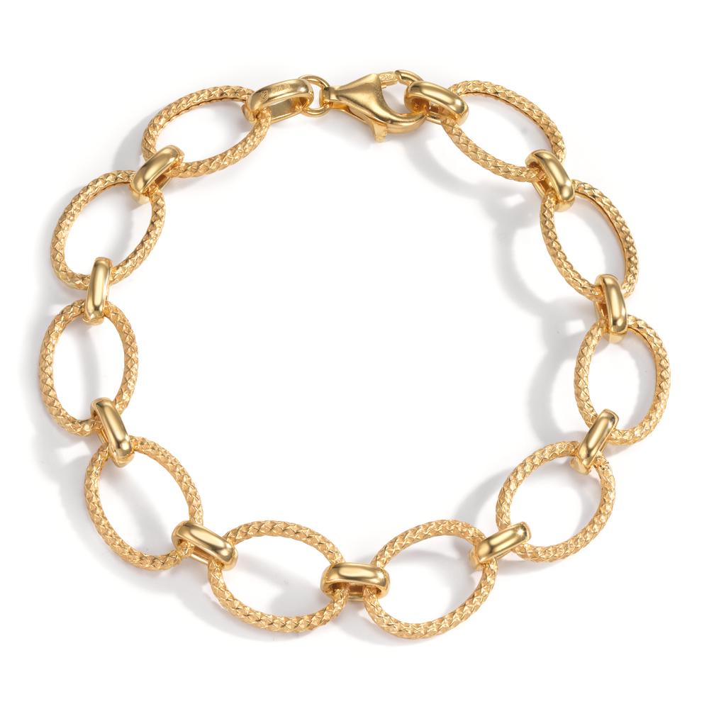 Armband Silber gelb vergoldet 20 cm-601029