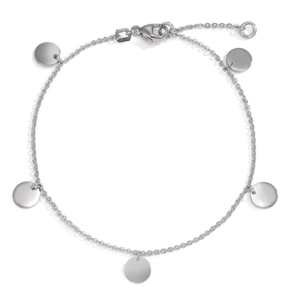 Armband Silber rhodiniert 17-19 cm verstellbar-601251