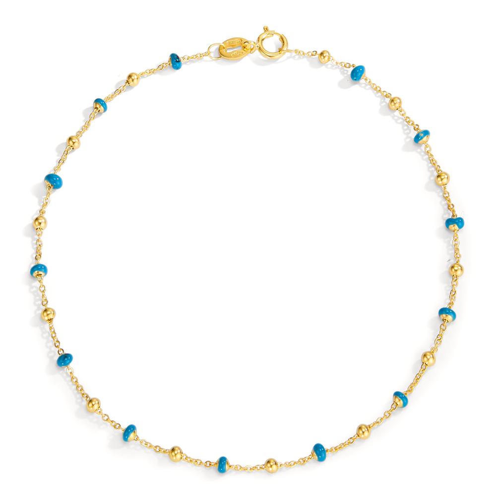 Armband 750/18 K Gelbgold emailliert 19 cm-601620
