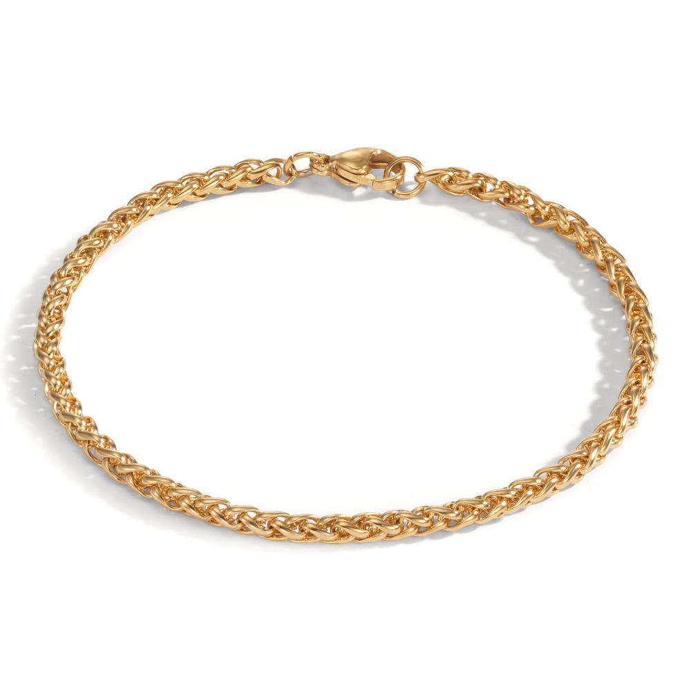 Armband Edelstahl gelb IP beschichtet 19 cm-601916