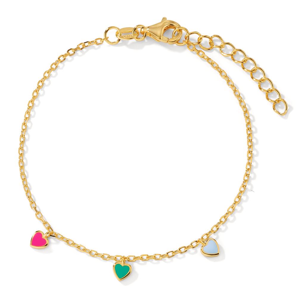Armband Silber gelb vergoldet 16-19 cm verstellbar-603226