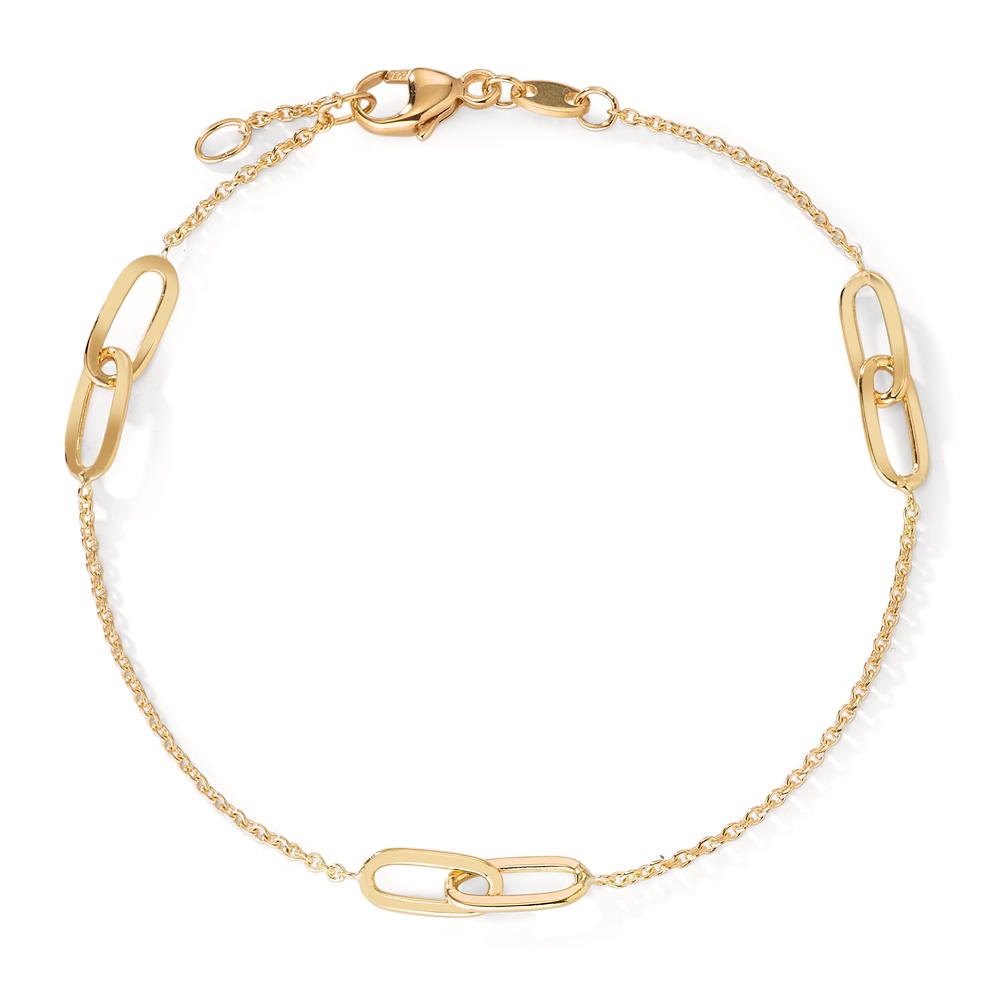 Armband 750/18 K Gelbgold 17-18 cm verstellbar-604164