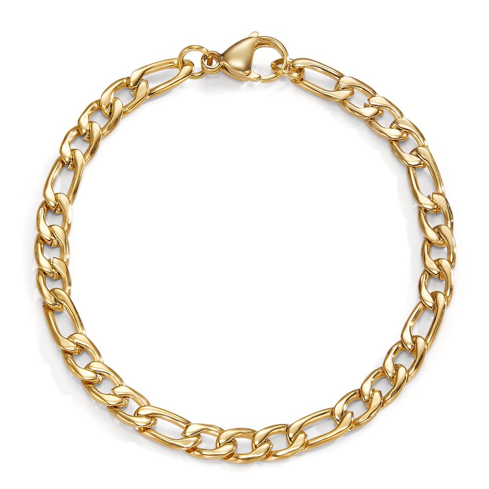 Armband Edelstahl gelb IP beschichtet 21 cm-604449