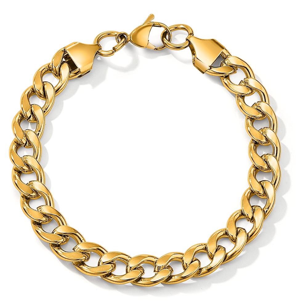 Armband Edelstahl gelb IP beschichtet 22 cm-604550