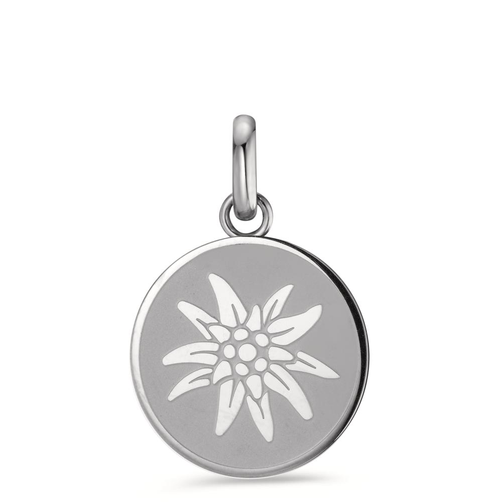 Anhänger Edelweiss Edelstahl Ø18 mm-604787