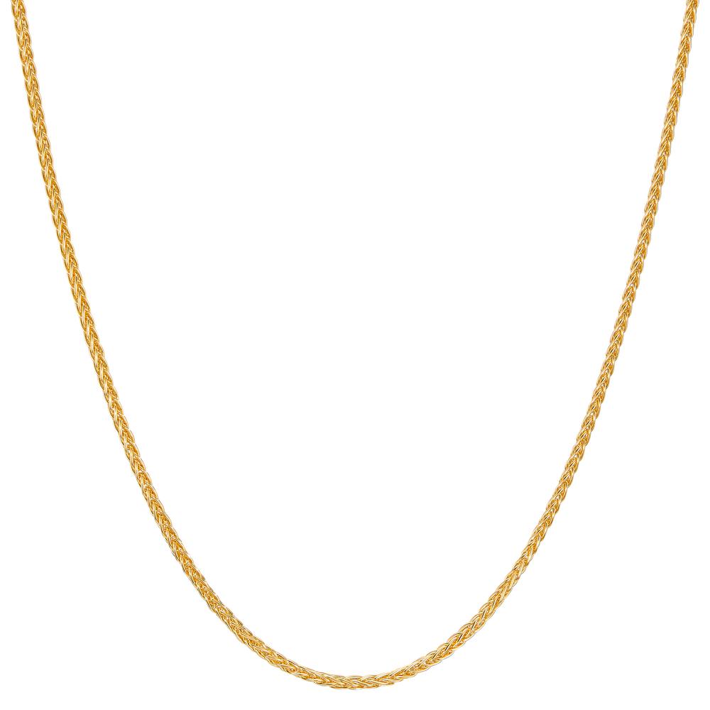 Halskette 585/14 K Gelbgold 42 cm-604841