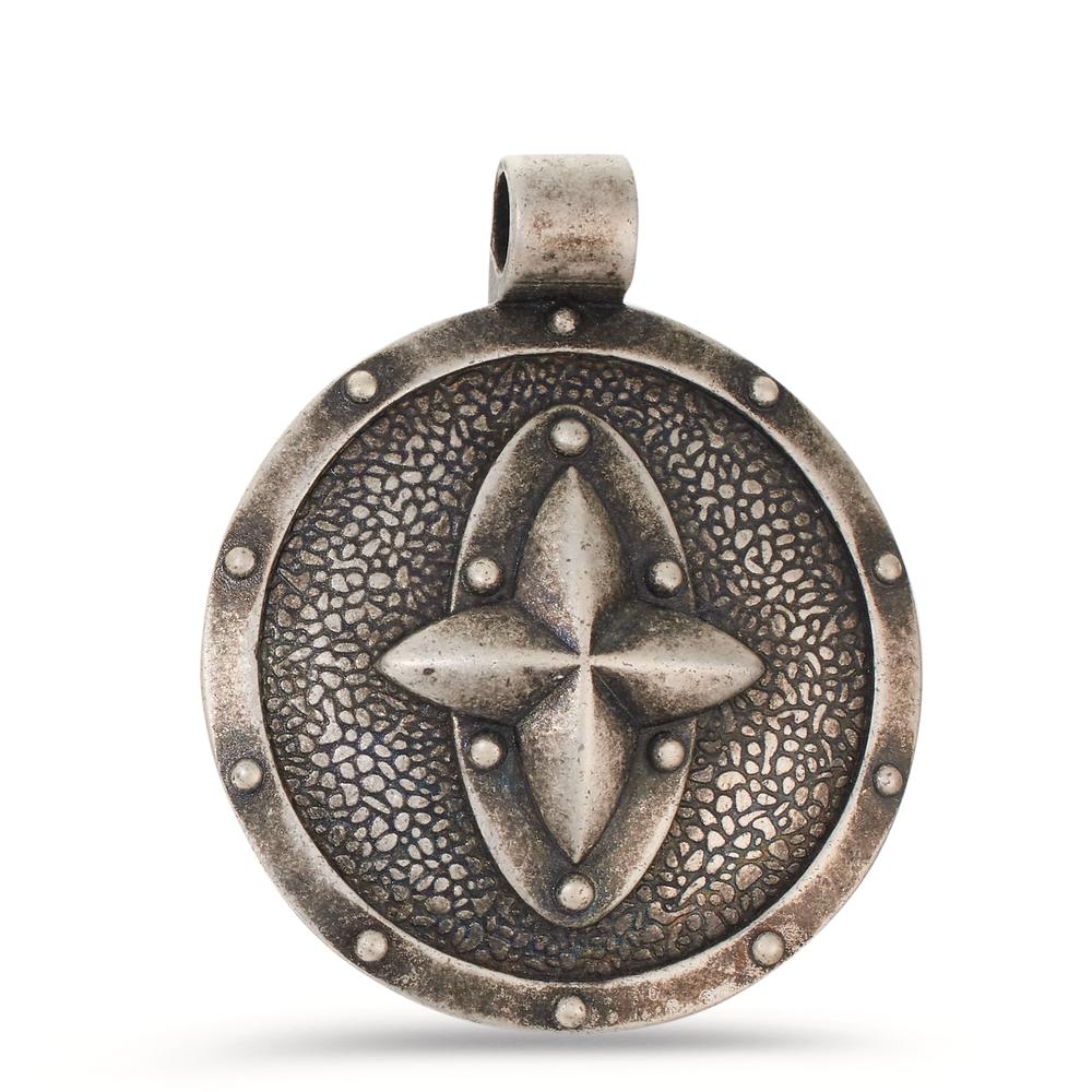 Anhänger Silber patiniert Ø28 mm-604883