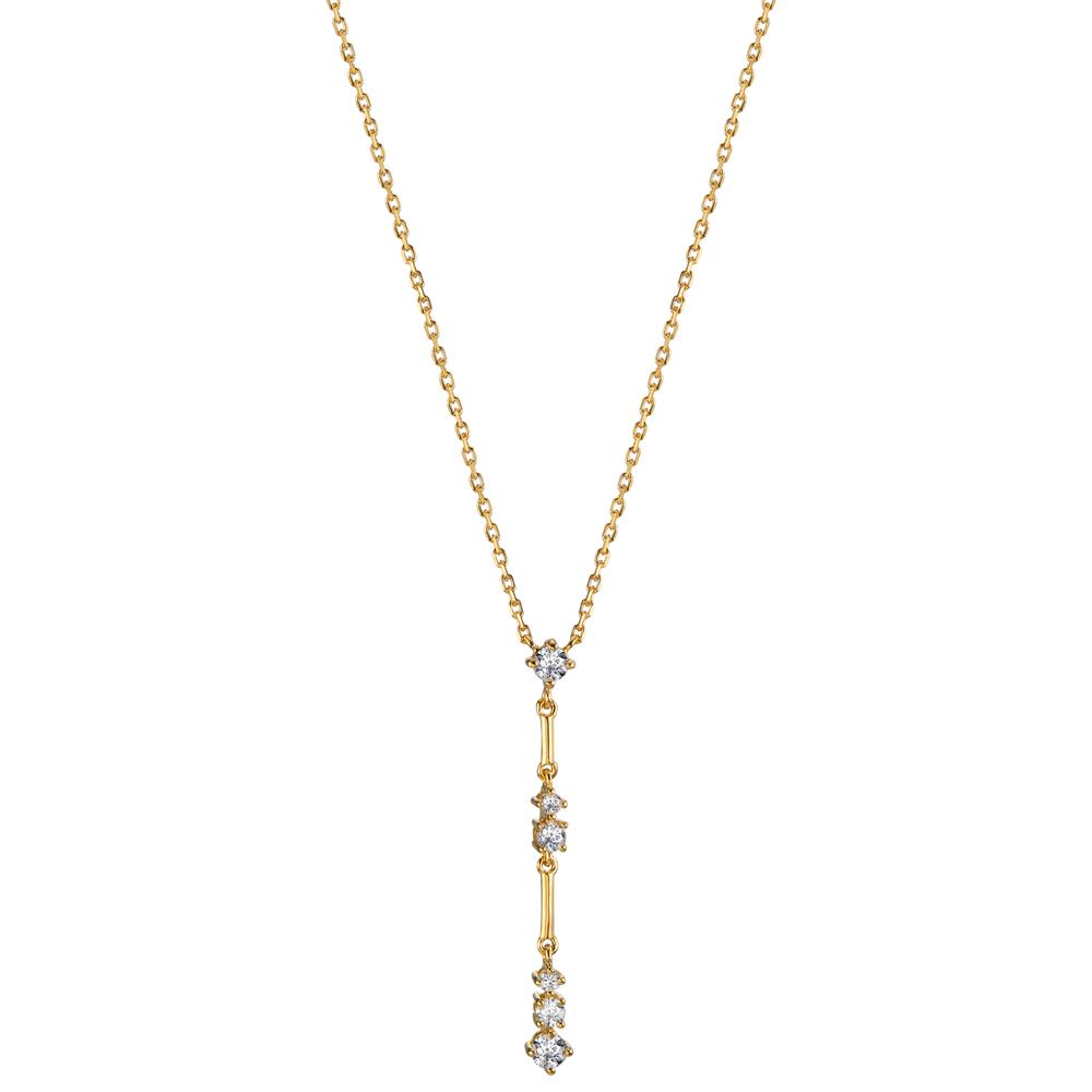 Y-Collier Bronze Zirkonia 40-45 cm verstellbar-605167