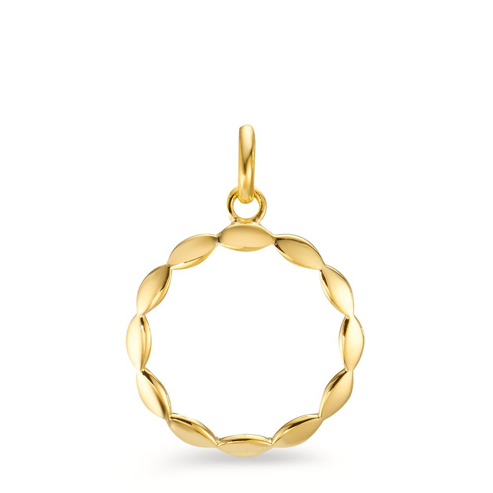 Anhänger 375/9 K Gelbgold Ø16 mm-605835