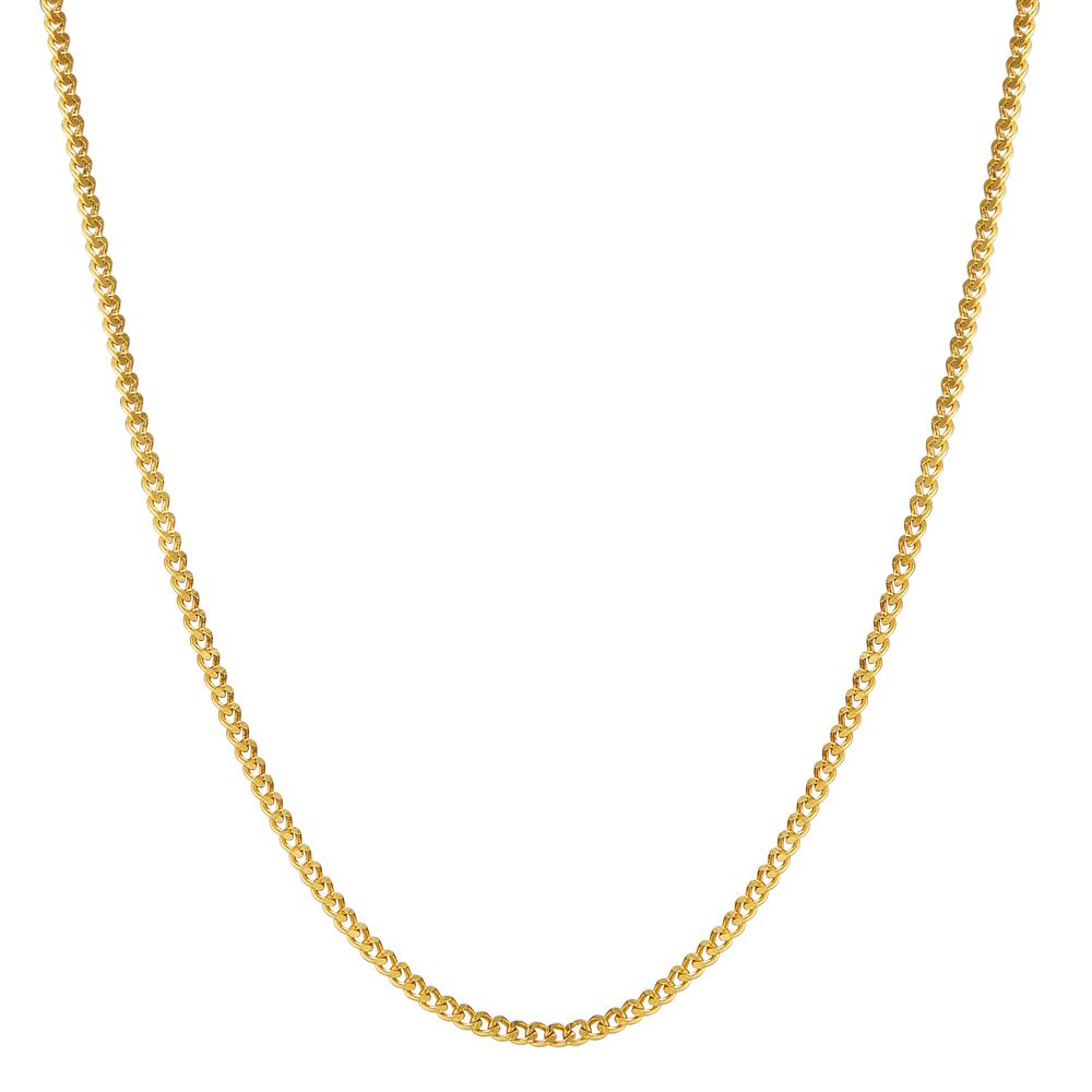 Panzer-Halskette 750/18 K Gelbgold 45 cm-606254