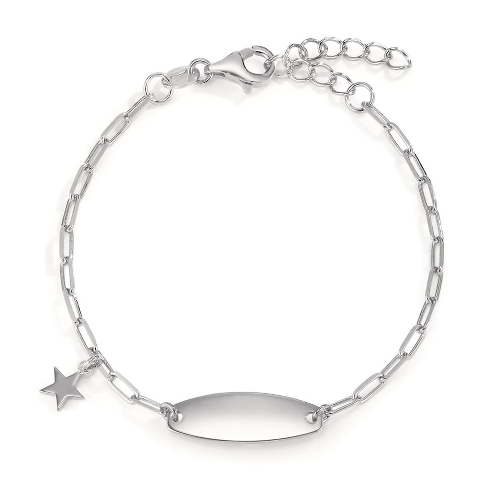 Gravurarmband Silber rhodiniert Stern 14-17 cm verstellbar-606644