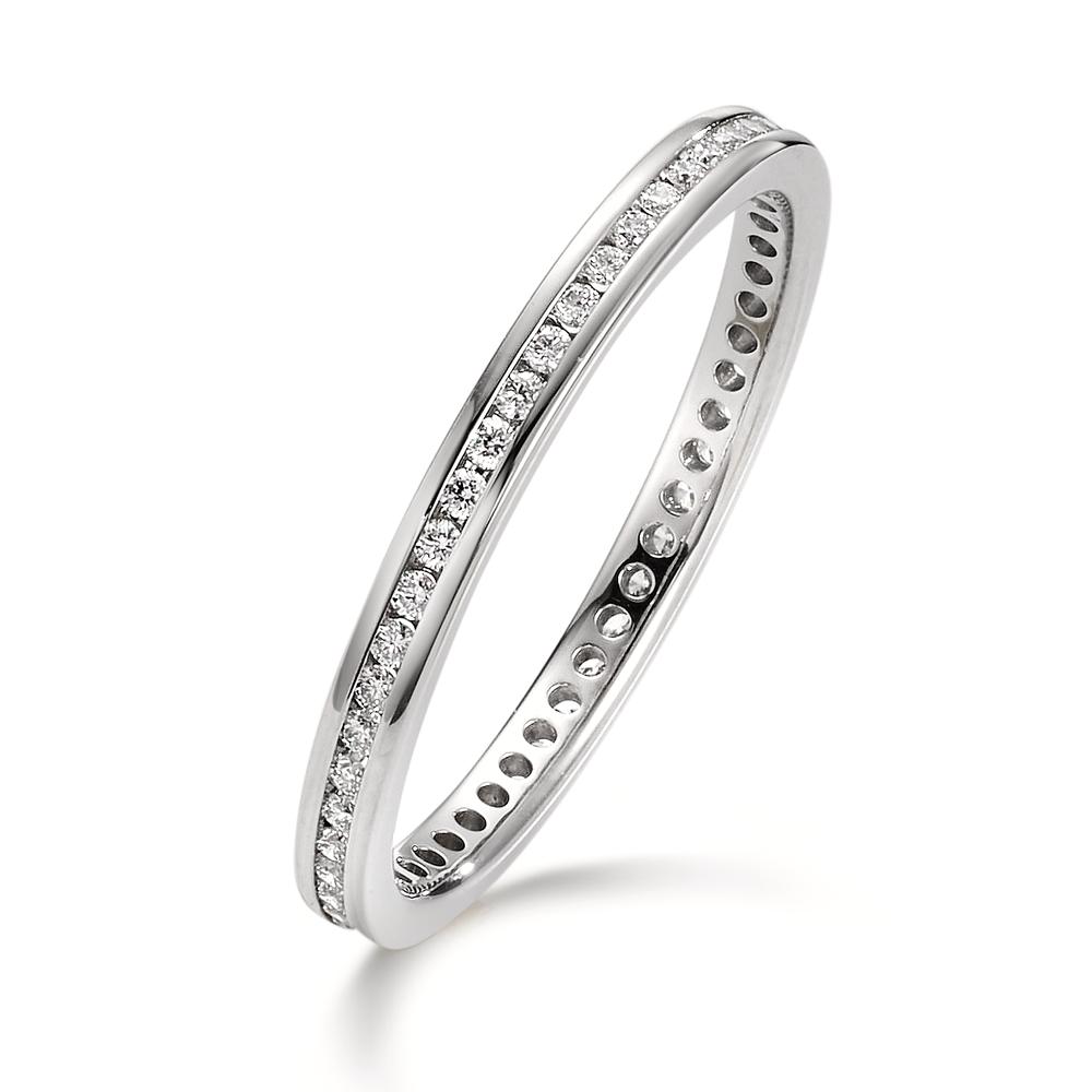 Memory Ring 950 Platin Diamant 0.25 ct, 50 Steine, w-si-606742