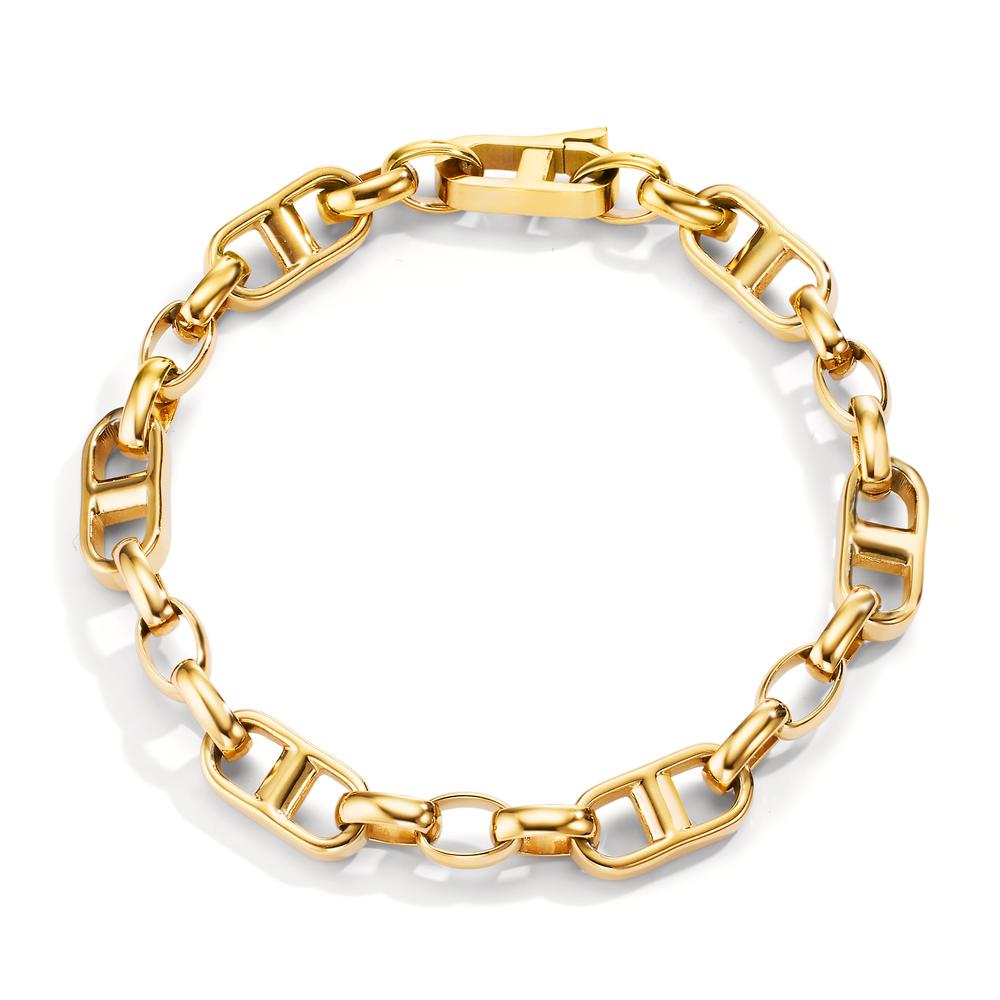 Armband Edelstahl gelb IP beschichtet 19.5 cm-606800