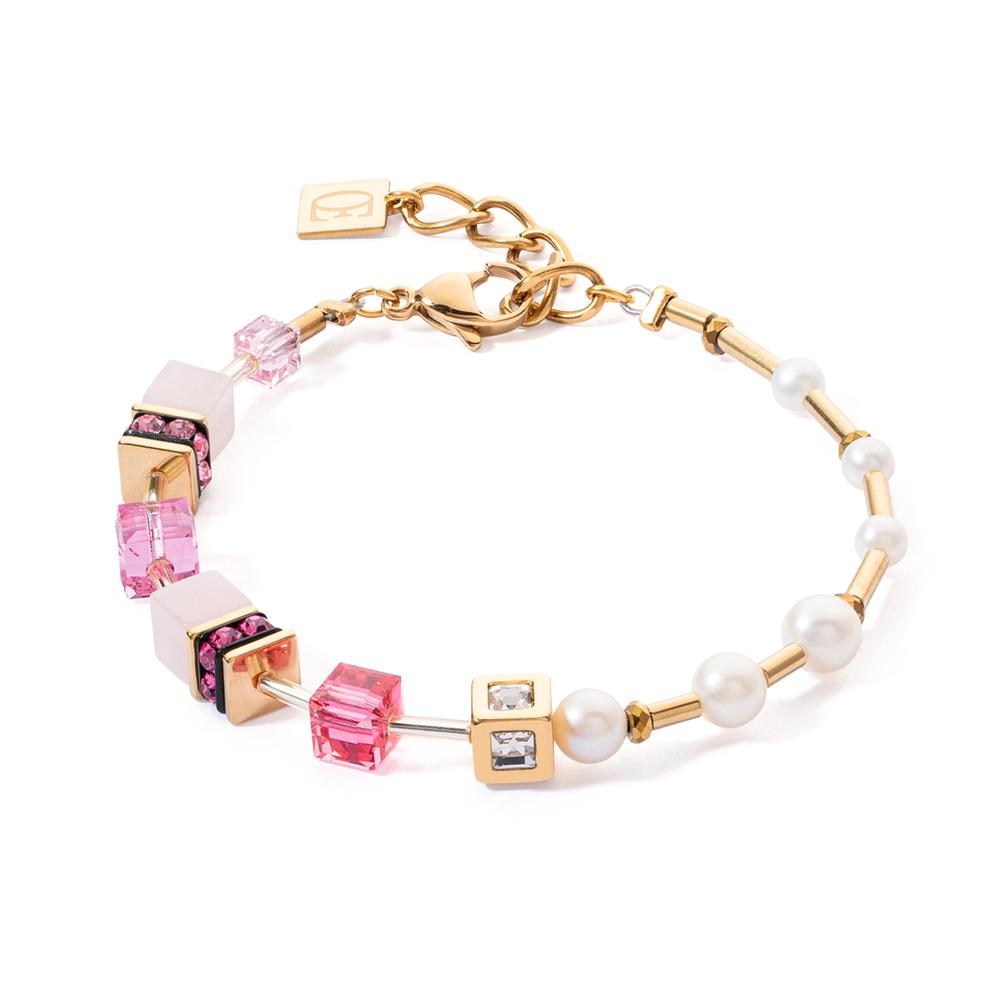 Armband Edelstahl gelb IP beschichtet 18-21 cm verstellbar-606881