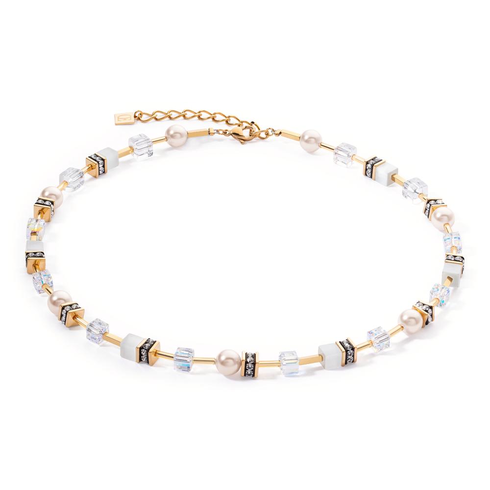 Collier Edelstahl gelb IP beschichtet 43.5-49.5 cm verstellbar-606900
