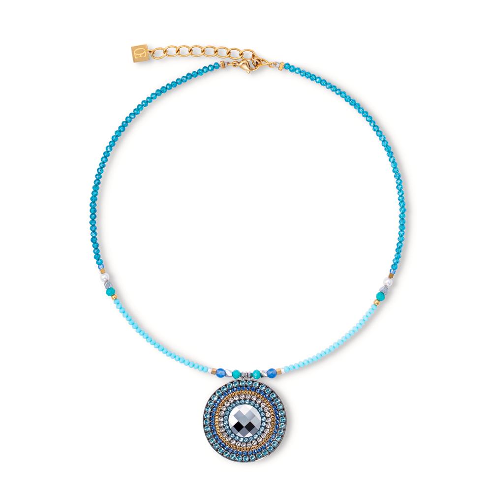 Collier Edelstahl gelb IP beschichtet 42-48 cm verstellbar-606912