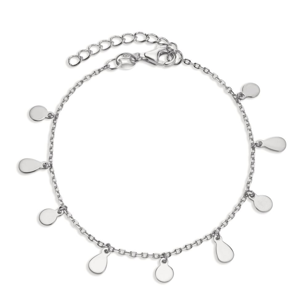 Armband Silber Zirkonia rhodiniert 16-19 cm verstellbar-606992