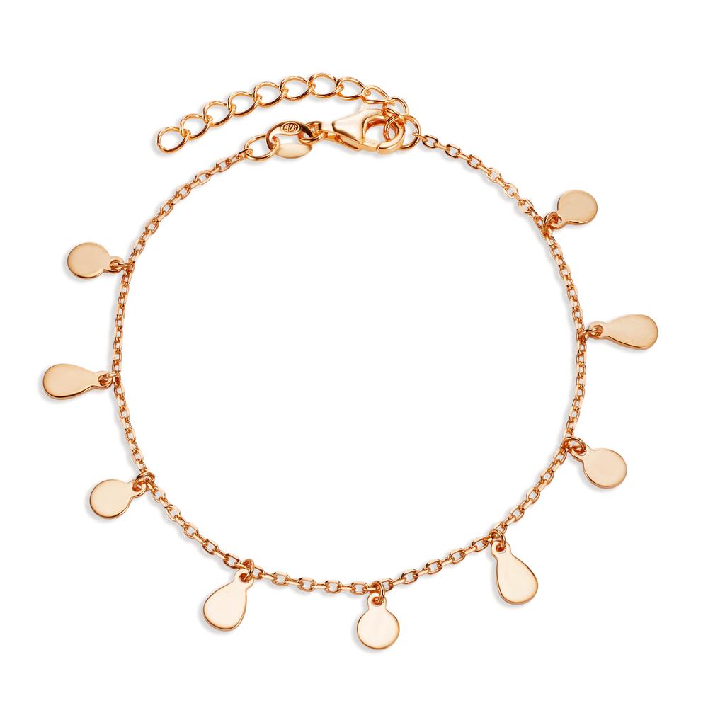 Armband Silber Zirkonia rosé vergoldet 16-19 cm verstellbar-606993