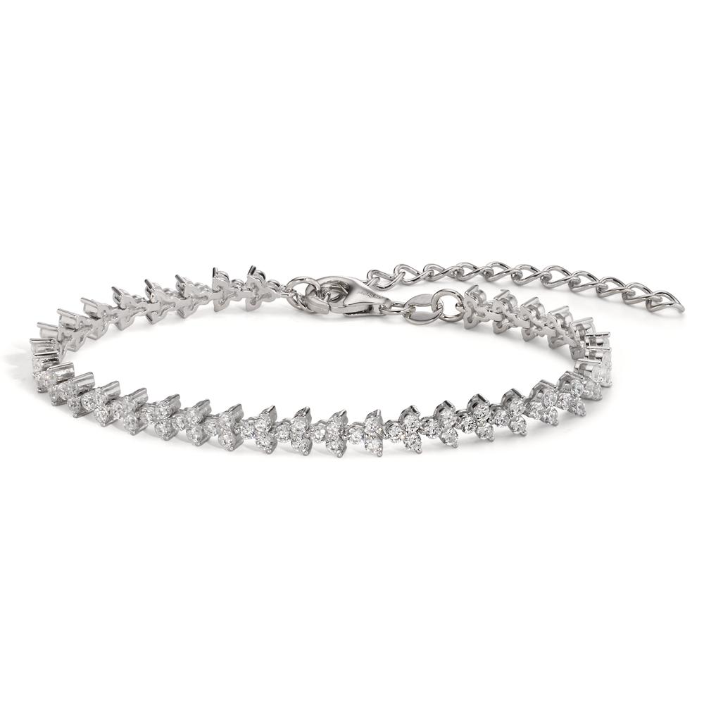 Armband Silber Zirkonia rhodiniert 16-21 cm verstellbar-608323