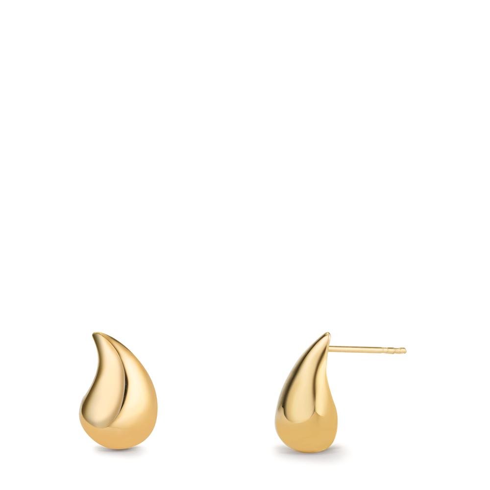 Ohrstecker 375/9 K Gelbgold Tropfen-608860