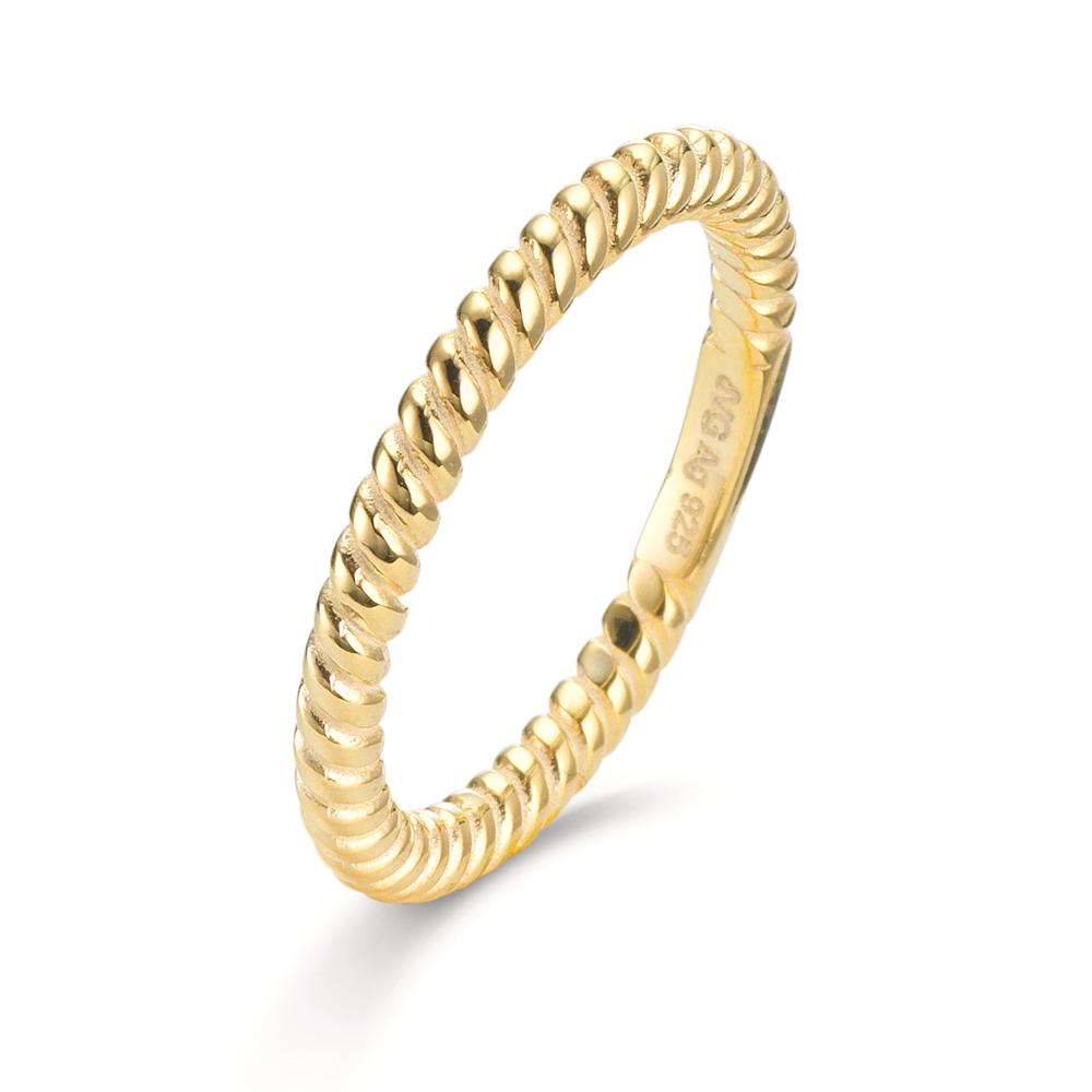 Beisteckring Silber gelb vergoldet-609610