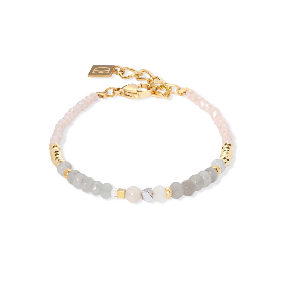 Armband Edelstahl gelb IP beschichtet 17.5-20.5 cm verstellbar-609615