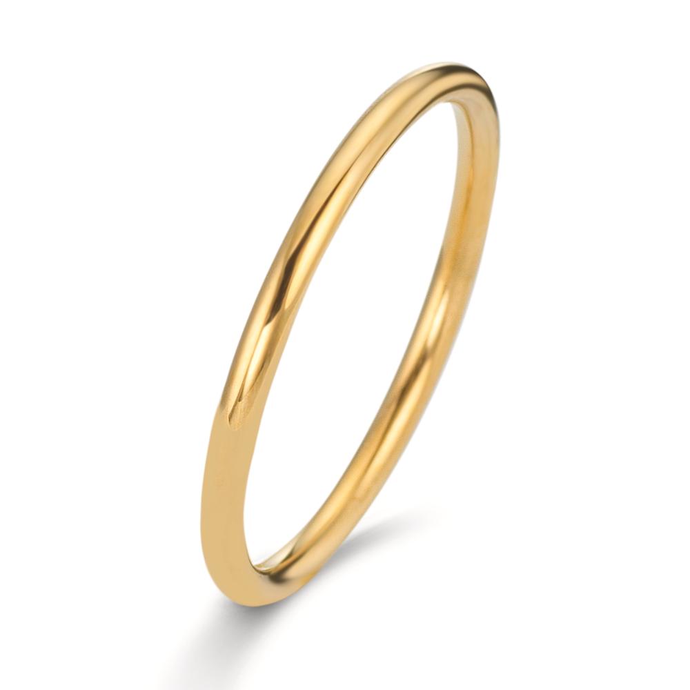 Beisteckring Edelstahl gelb IP beschichtet-609705