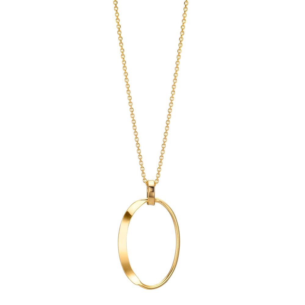 Collier Silber gelb vergoldet 40-44 cm verstellbar-609768
